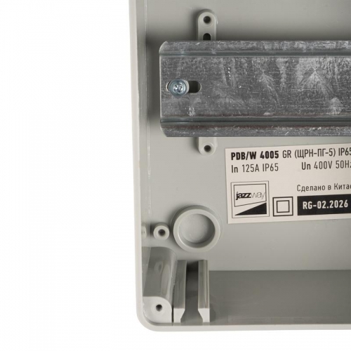 Бокс модульный накладной PDB/W 4005 GR (ЩРН-ПГ- 5) IP65 пластик. Pro JazzWay 5072053 5072053