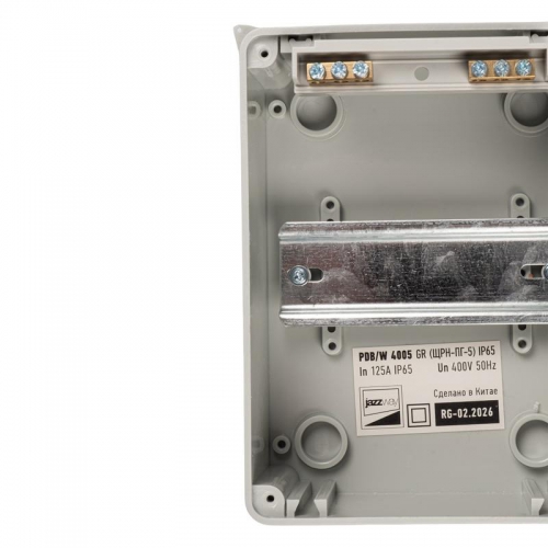 Бокс модульный накладной PDB/W 4005 GR (ЩРН-ПГ- 5) IP65 пластик. Pro JazzWay 5072053 5072053