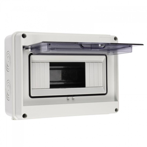 Бокс модульный накладной PDB/W 4008 GR (ЩРН-ПГ- 8) IP65 пластик. Pro JazzWay 5072060 5072060