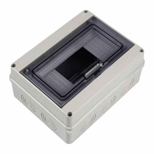 Бокс модульный накладной PDB/W 4008 GR (ЩРН-ПГ- 8) IP65 пластик. Pro JazzWay 5072060 5072060