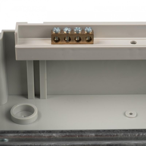 Бокс модульный накладной PDB/W 4008 GR (ЩРН-ПГ- 8) IP65 пластик. Pro JazzWay 5072060 5072060