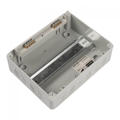 Бокс модульный накладной PDB/W 4008 GR (ЩРН-ПГ- 8) IP65 пластик. Pro JazzWay 5072060 5072060