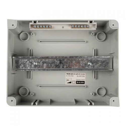 Бокс модульный накладной PDB/W 4012 GR (ЩРН-ПГ-12) IP65 пластик. Pro JazzWay 5072084 5072084