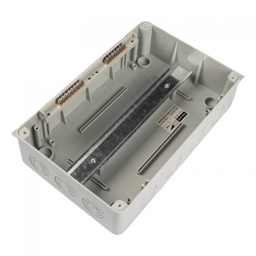 Бокс модульный накладной PDB/W 4015 GR (ЩРН-ПГ-15) IP65 пластик. Pro JazzWay 5072107 5072107