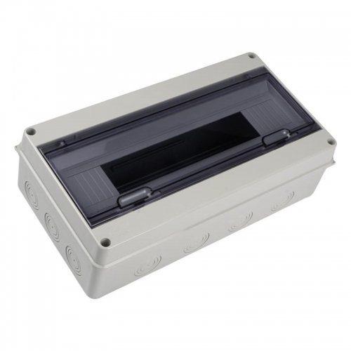 Бокс модульный накладной PDB/W 4018 GR (ЩРН-ПГ-18) IP65 пластик. Pro JazzWay 5072121 5072121