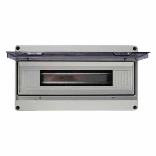 Бокс модульный накладной PDB/W 4018 GR (ЩРН-ПГ-18) IP65 пластик. Pro JazzWay 5072121 5072121