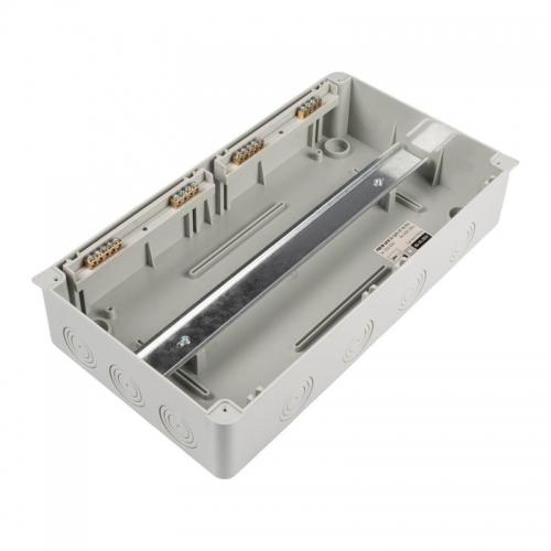 Бокс модульный накладной PDB/W 4018 GR (ЩРН-ПГ-18) IP65 пластик. Pro JazzWay 5072121 5072121