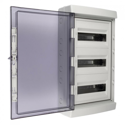 Бокс модульный накладной PDB/W 4036 GR (ЩРН-ПГ-36) IP65 пластик. Pro JazzWay 5072169 5072169