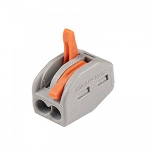 Клемма монтажная рычажного соединения PTC-2P 222-412 BL/10 450В 32А 0.08-2.5(4.0)кв.мм JazzWay 5050709 5050709