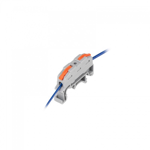 Клемма монтажная СМК PTC-1P 4211 DIN BL/4 450В 32А 0.08-2.5(4.0)кв.мм JazzWay 5073647 5073647