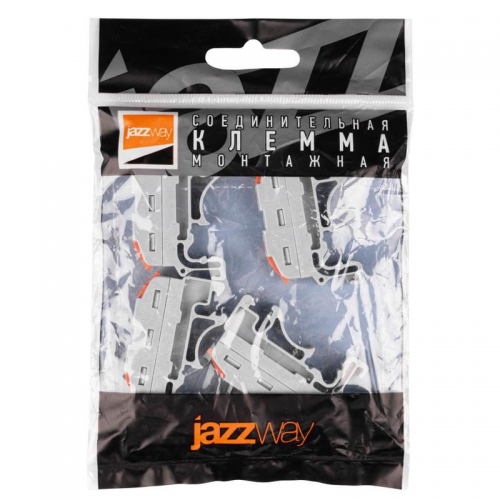 Клемма монтажная СМК PTC-1P 4211 DIN BL/4 450В 32А 0.08-2.5(4.0)кв.мм JazzWay 5073647 5073647