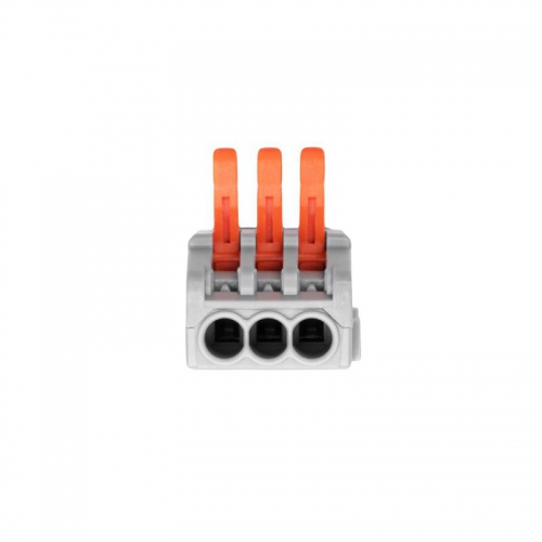 Клемма монтажная СМК PTC-1P 4213 BL/3 450В 32А 0.08-2.5(4.0)кв.мм JazzWay 5073746 5073746