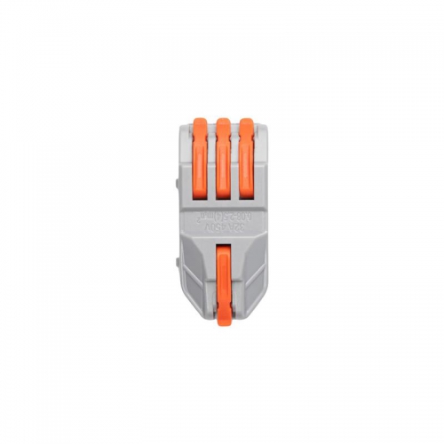 Клемма монтажная СМК PTC-1P 4213 BL/3 450В 32А 0.08-2.5(4.0)кв.мм JazzWay 5073746 5073746