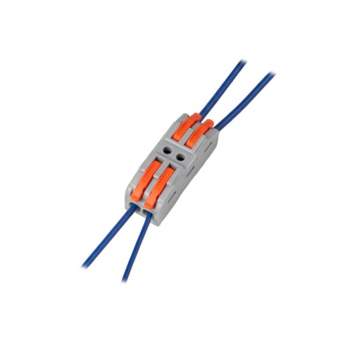 Клемма монтажная СМК PTC-2P 4222 450В 32А 0.08-2.5(4.0)кв.мм JazzWay 5073920 5073920