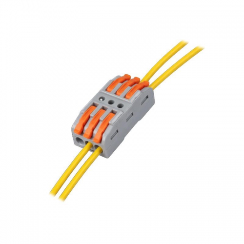 Клемма монтажная СМК PTC-3P 4233 BL/3 450В 32А 0.08-2.5(4.0)кв.мм JazzWay 5073708 5073708