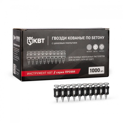 Гвоздь кованый по бетону GGN-3019MG ПРОФИ (уп.1000шт) КВТ 106197 106197