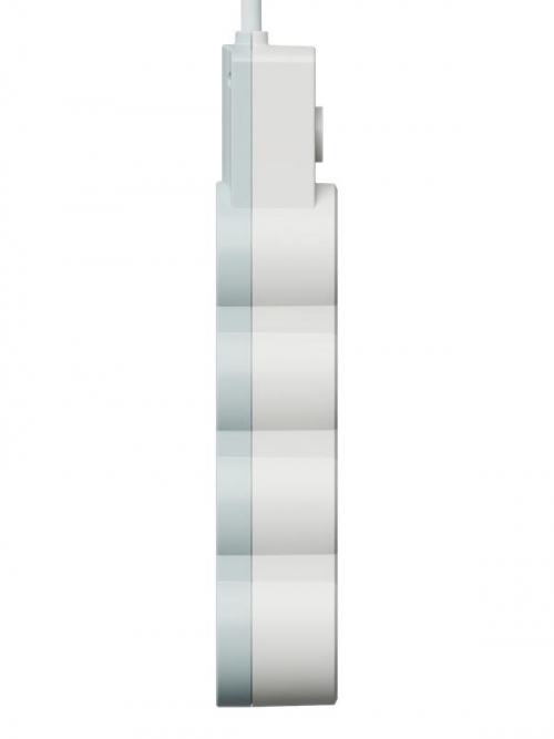 Удлинитель 3х3м с заземл. 10А IP20 USB 2800Вт 220В ПВС 3х1 с выкл. бел. КОСМОС YKsm3m3g-Z-VU10А-W YKsm3m3g-Z-VU10A-W