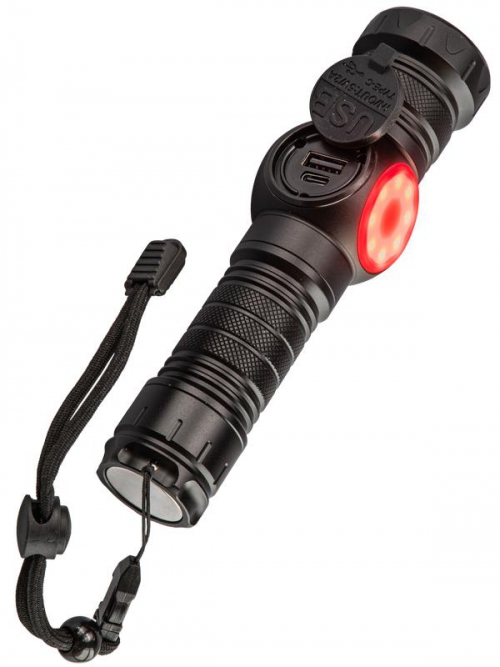 Фонарь аккумуляторный ручной 10Вт LaserLED Li-ion 26650 3000мА.ч с магнитом алюм. КОСМОС KOC812Lit KOC812Lit