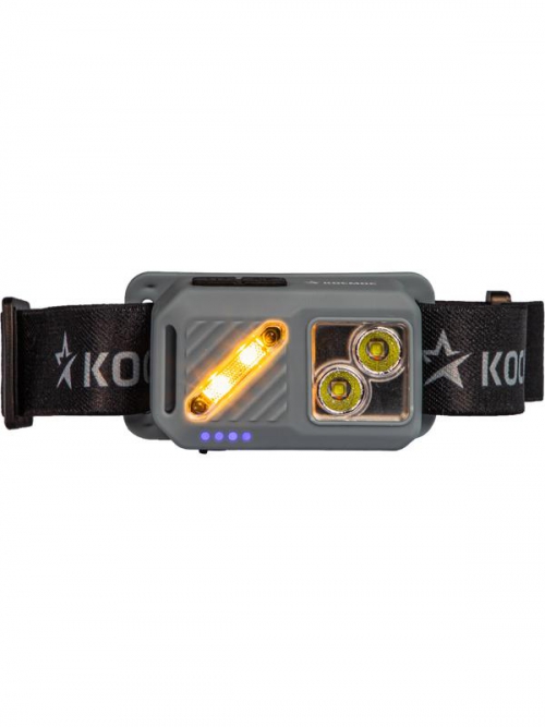 Фонарь налобный 2х2Вт XPG 3х1Вт SMD/Li-po1200мА.ч ABS пластик магниты и крюк КОСМОС (KOC850Lit) KOC850Lit