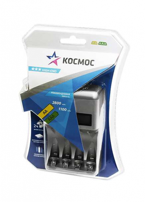 Устройство зарядное КОС 505 (без аккум.) 2.5ч (1-4 АА.ААА) Космос KOC505 KOC505