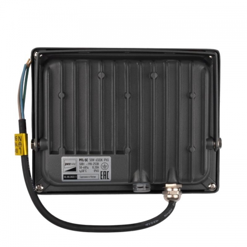 Прожектор светодиодный PFL-SC-SMD-50Вт 6500К IP65 (матовое стекло) JazzWay 5001435 5001435