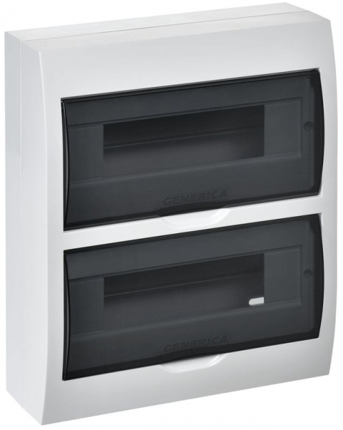 Бокс ЩРН-П-24 мод. навесной пластик IP41 GENERICA MKP12-N-24-41-G MKP12-N-24-41-G