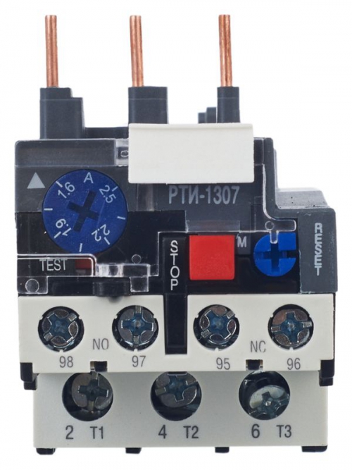Реле тепловое РТИ 1307 1.6-2.5А IEK DRT10-D016-D025 DRT10-D016-D025