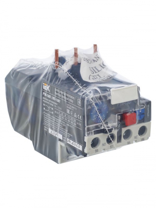 Реле тепловое РТИ 1307 1.6-2.5А IEK DRT10-D016-D025 DRT10-D016-D025