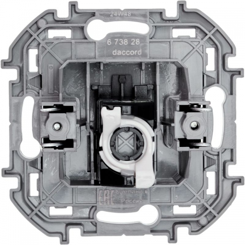 Розетка компьютерная Inspiria RJ45 кат.5E UTP антрацит Leg 673828 673828