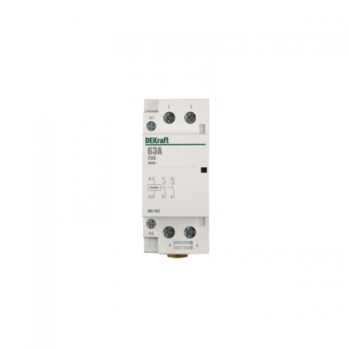 Контактор модульный МК-103 2НО 63А 230В DEKraft 18085DEK 18085DEK