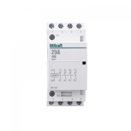 Контактор модульный МК-103 4НО 25А 230В SchE 18067DEK 18067DEK