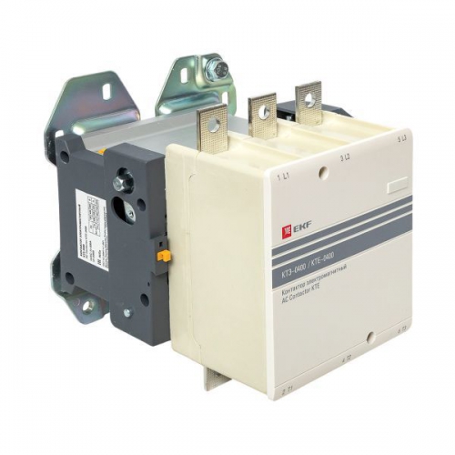 Контактор КТЭ 400А кат. 230В AC 1НО EKF ctr-b-400 ctr-b-400