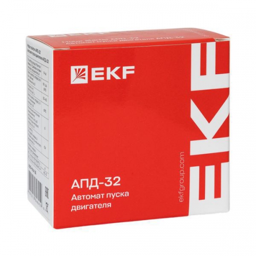 Выключатель автоматический для защиты двигателя АПД-32 6-10А EKF apd-me-10 apd-me-10