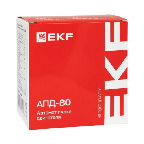 Выключатель автоматический для защиты двигателя АПД-80 40-63А EKF apd80-me-63 apd80-me-63