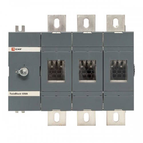 Рубильник 3п 1250А без рукоятки управления TwinBlock PROxima EKF tb-s-1250-3p tb-s-1250-3p