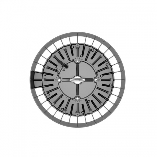 Светильник светодиодный ДСП IB 11 S 150W VW 840 BK 298х298х112мм 150Вт 4000К IP65 High Bay подвес черн. РС 16091123172 16091123172