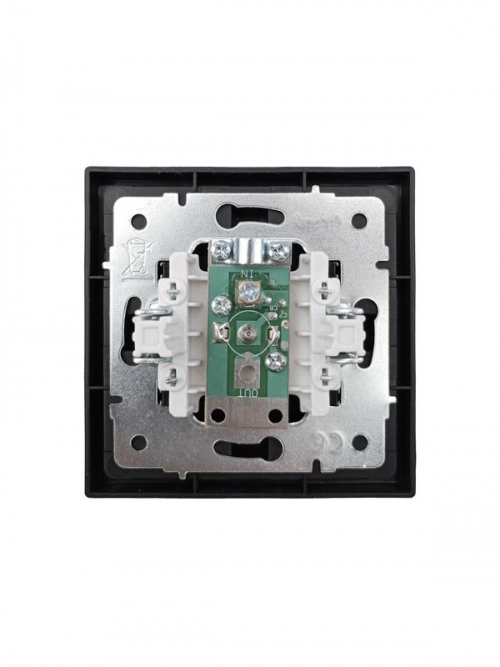 Розетка ТВ оконечная СП ZIMA IP20 черн. бархат LEZARD 704-4288-130 704-4288-130