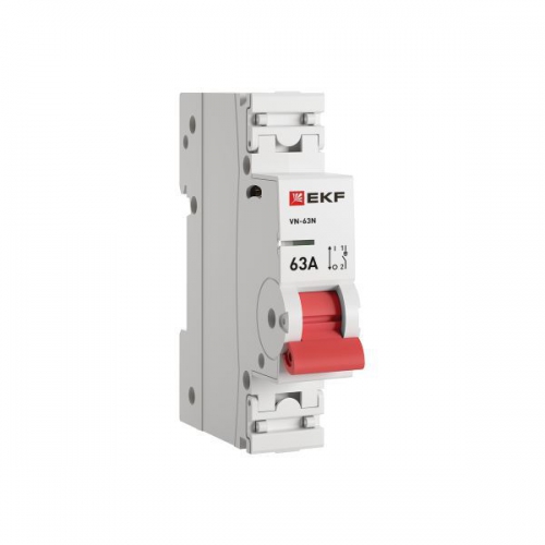 Выключатель нагрузки 1п 63А ВН-63N PROxima EKF S63163 S63163