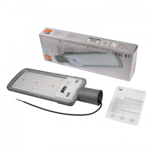 Светильник светодиодный PSL 07 100Вт 5000К IP65 AC180-260 уличный ДКУ JazzWay 5041097 5041097