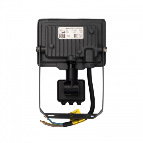 Прожектор светодиодный PFL-C3 SENSOR 20Вт 6500К IP65 закален. прозр. стекло JazzWay 5026926A 5026926A
