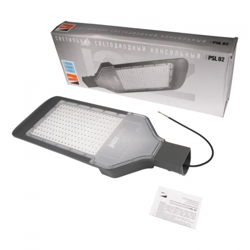 Светильник светодиодный PSL 02 GR 200Вт 5000К IP65 AC85-265В уличный (Аналог ДКУ) JazzWay 5016286 5016286