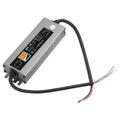 Драйвер BSPS 12В 5.0A=60Вт влагозащ. IP67 JazzWay 3329273A 3329273A