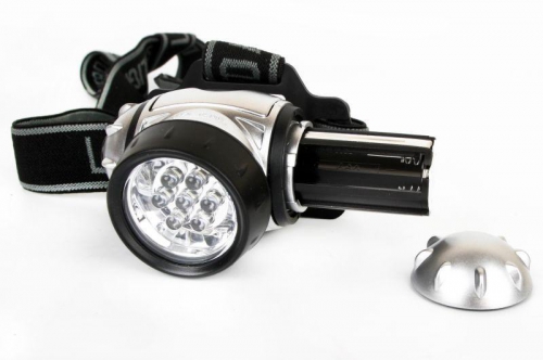 Фонарь налобный LED 5351 (7LED 3 режима; 3хR03 метал.) Ultraflash 10260 10260