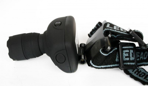 Фонарь налобный LED 5354 (1Вт LED ZOOM 3 режима; 3хR03 сер.) Ultraflash 11549 11549