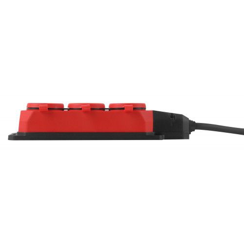 Удлинитель 3х5м с заземл. IP44 КГ 3х1.5 каучук UK-3e-3x1.5-5m-IP44(KG) Эра Б0057579 Б0057579