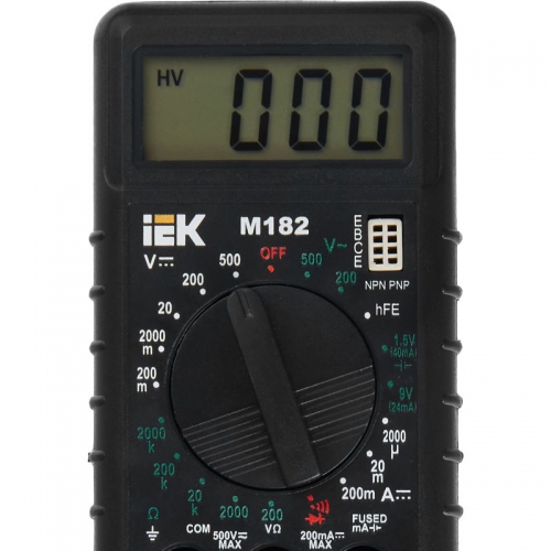 Мультиметр цифровой Compact M182 ИЭК TMD-1S-182 TMD-1S-182