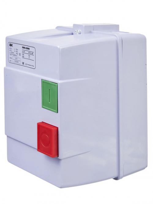 Контактор КМИ-22560 25А 220В/АС3 IP54 IEK KKM26-025-220-00 KKM26-025-220-00