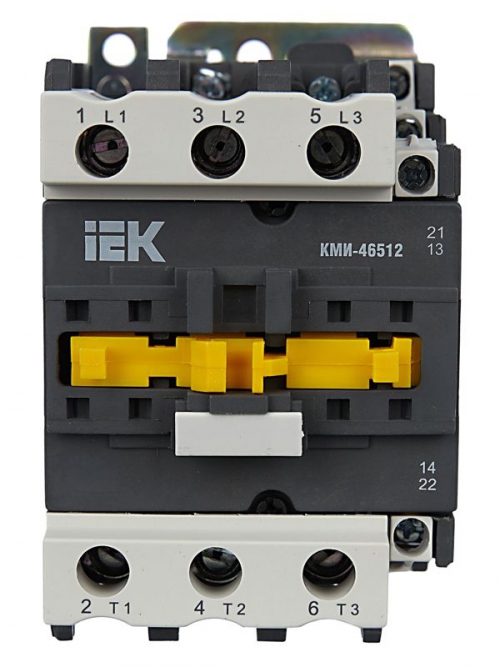 Контактор КМИ-46512 65А 220В 1НО IEK KKM41-065-230-11 KKM41-065-230-11