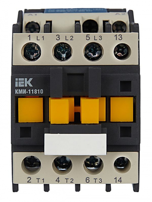 Контактор КМИ-11810 18А 220В 1НО IEK KKM11-018-230-10 KKM11-018-230-10
