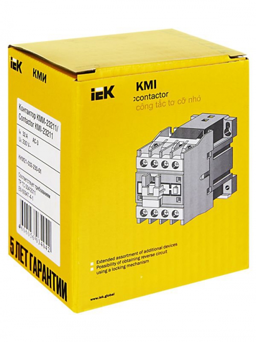 Контактор КМИ-23211 32А 220В IEK KKM21-032-230-01 KKM21-032-230-01